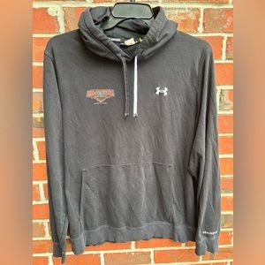 Under Armour Storm Loose Fit Black XL Hooded Sweatshirt All-America Tourney